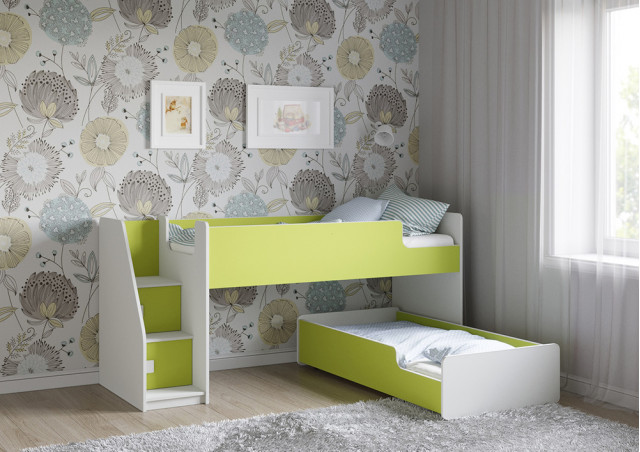 Детская выкатная кровать Легенда К402.41 в Новом Уренгое